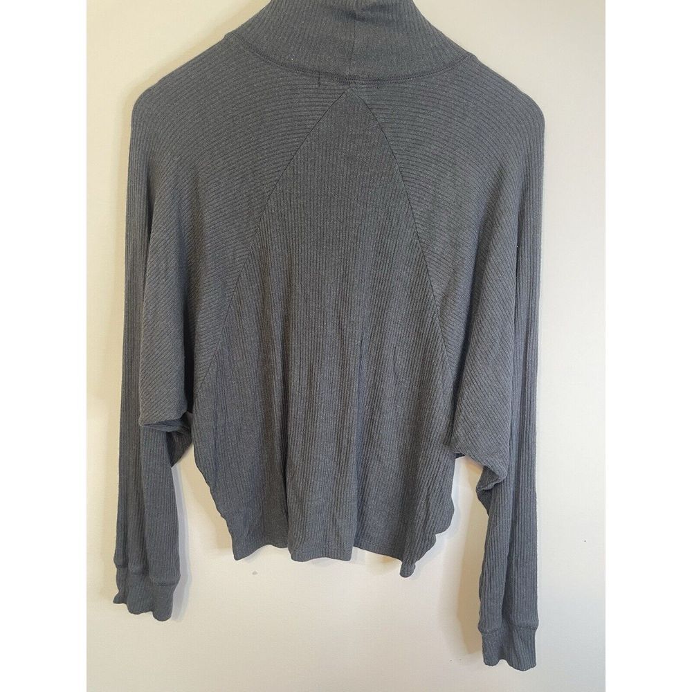 Project Social T Women's Sweater Gray Long Sleeve Minimal Lagenlook Size M - Picture 5 of 7